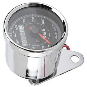 Universel Moto GPS Compteur De Vitesse,Compteur kilométrique de Moto Moto Rétro Modification LEd Odomètre Compteur De Vitesse Numérique Mile Compteur Jauge,adjustable speedometer u (efancya, neuf)