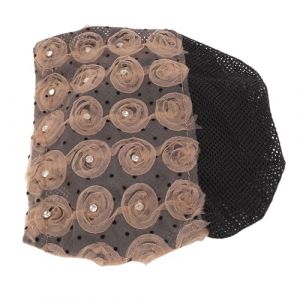 Qcwwy Accessoires pour Femmes Femmes Chapeau D&eacute;coration Foulard Chapeaux Fleur D&eacute;cor &Eacute;l&eacute;gant Foulard Enveloppement pour La Vie Quotidienne Et Les F&ecirc;tes De Festival Turban Chapeau De Perles Turban (Aeuyweu, neuf)
