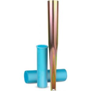 Flatro Piquet rotatif pour corde à linge avec deux adaptateurs en plastique, convient aux poteaux de 32, 40, 50 mm de diamètre tels que les mâts de corde à linge, les mâts de drapeau, les mangeoires à (Flatro, neuf)