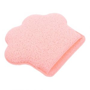 POPETPOP &Eacute;ponge &agrave; Visage M&eacute;nag&egrave;re Exfoliante Multifonction Taille Moyenne Couleur Rose pour D&eacute;maquillage et Nettoyage Quotidien Visage Maison (Riser Treasure, neuf)