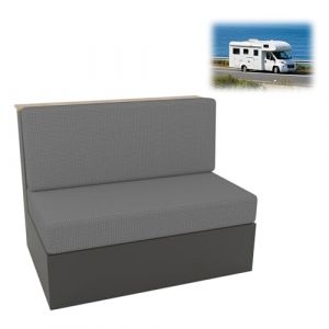 Yoedge Premium Housse de siège de Caravane, Housse de siège de Caravane avec Motif à Carreaux, antidérapante, résistante à l'usure, pour sièges de Caravane （Gris Clair） (Lei Xiao, neuf)