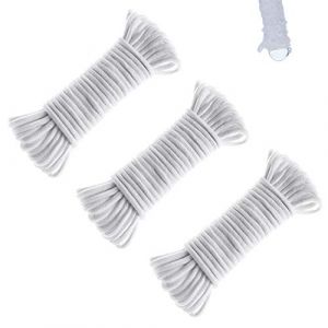 ORIMERC 45m 6mm Auto-arrosage Capillaire Mèche Cordon Vacances Plant Sitter DIY Hydroponique Mèche Auto-Arrosage Jardinière Pot Système d'eau Automatique Dispositif En Pot Auto Semis Abreuvoir Corde (ORIMERC Garden, neuf)