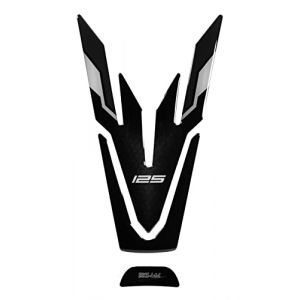 BIKE-label Protège-réservoir 3D noir compatible avec Yamaha MT-125 Tech Black X507902 (BIKE-label, neuf)