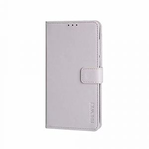 COQUE &Eacute;tui pour t&eacute;l&eacute;phone Portable Wiko Power U30,&eacute;tui &agrave; Rabat en TPU + Cuir,avec Support,Portefeuille avec Fente pour Carte,Protection Antichoc pour Wiko Power U30-blanc (COQUE, neuf)