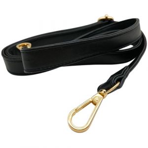 Bandouliere Rechange R&eacute;glable en Cuir pour Petit Sac &agrave; Main, 80-125cm Femme Sangle de Sac Remplacement mit Boucle Dore, Sangle de Rechange pour Sac &agrave; Bandouli&egrave;re/Crossbody, 1.9cm, 1701(Noir) (Keriocusi, neuf)