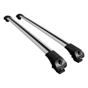 accessorypart Compatible avec Dacia Duster 2 (HM) 2018-2024 ACE-1 Barres de Toit Railing Porte-Bagages de Voiture Gris Aluminium 2 Barres (accessorypart, neuf)