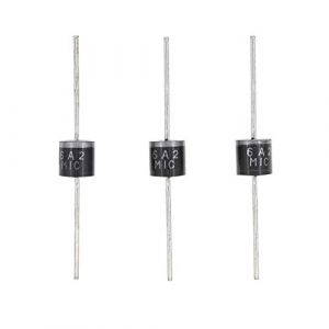 HUABAN 20 pièces 6A2 Diode de redressement 6A 200V R-6 Axial 6 Amp 200 Volt (ERIC ELECTRONICS TECHNOLOGY LIMITED, neuf)