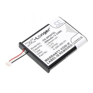 Replacement Batterie Compatible avec Sony PSP E1004 PSP E1000 E1002 E1008 Pulse Wireless Headset 7.1 4-285-985-01 SP70C (Techtek gmbh, neuf)