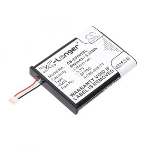 Replacement Battery for Sony PSP E1004 PSP E1000 PSP E1002 PSP E1008 Pulse Wireless Headset 7.1 4-285-985-01 SP70C (Techtek gmbh, neuf)