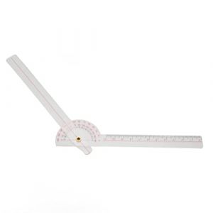 Goniomètres, Goniomètre Articulaire à 360 Degrés pour les Genoux, les Coudes, Mesure Précise de la Courbure de la Colonne Vertébrale, Outil de Goniomètre, Goniomètre de la Colonne Vertébrale, Plastiqu (WYANG188, neuf)