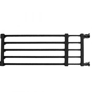Barrière réglable pour chien - Porte d'escalier en acier pour animaux domestiques - Barrière de sécurité rétractable sans risque de déformation ou de dommages - Barrière d'intérieur extensible pour (kaitmain, neuf)