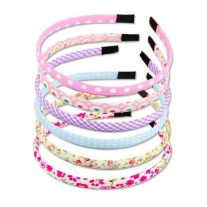 Bambin Fille Fleur Bandeaux 6 Pcs Fleur Couronne Bandeau Couronne De Fleurs Coton Fleur Bandeau Multicolore Polyester Bandeaux Cheveux Accessoires B&eacute;b&eacute; pour F&ecirc;te D'anniversaire De Mariage (ZJZH, neuf)