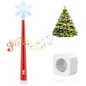 Magic Light Wand Baguette lumineuse magique, prises avec t&eacute;l&eacute;commande sans fil pour guirlandes lumineuses de No&euml;l et d&eacute;corations lumineuses, baguette magique (HITRENDS-FR, neuf)