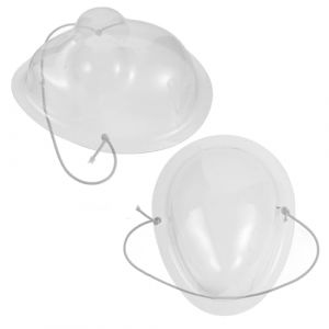 Beatifufu 2pièces Masque Transparent Pour Visage De Poupée Maquillage Garde- Accessoire De Poupée Pour Bjd Et Créateurs De Maquillage (Camprilli, neuf)