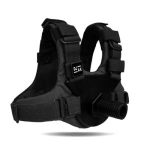 DJAK - Gilet lesté pour la gymnastique, le CrossFit et la course à pied – Convient pour les disques de poids olympiques, capacité de charge réglable jusqu'à 80 kg – Gilet d'entraînement pour la force (DJAK.BELGIUM, neuf)