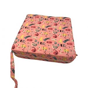 Amagogo Siège rehausseur pour, siège rehausseur, coussin augmentant, coussin rehausseur de chaise, pour filles, Chaton rose (amagogouk, neuf)
