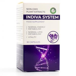 Indiva System, Compl&eacute;ment alimentaire 30 g&eacute;lules, avec Spiruline et Caf&eacute;ine (2SD store, neuf)
