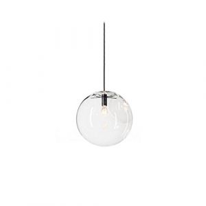 MZStech Billes en Verre Luminaire Suspension Boule verre Lustre Pendentif Lampe (20cm) (MZSTech, neuf)