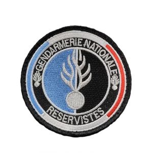 Ecusson Réservistes de la Gendarmerie Nationale Sur Scratch Réserve (Full Collection, neuf)