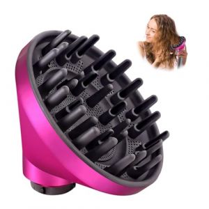 Diffuseur pour Dyson Airwrap, diffuseur de sèche-cheveux pour Dyson Airwrap HS05 HS03 HS01, buse de diffuseur améliorée pour Dyson pour coiffeur Airwrap (rose) (Imuounl, neuf)