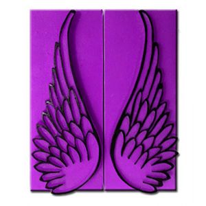 Pierre Tatouage Temporaire Eph&eacute;m&egrave;re Magic Tattoo sans le kit encreur Ailes D'Ange double face 10 cm x 8-cm (pierre seule sans Encre de tatouage temporaire 20ml + encreur xxl Magic Tattoo)) (MAGIC TATTOO, neuf)