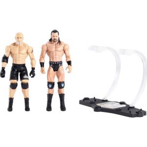 WWE coffret duel de champions, figurines articulées de catch, Drew McIntyre & Goldberg, en tenue de combat, jouet pour enfant, HDM10 (Meilleurs Jouets, neuf)