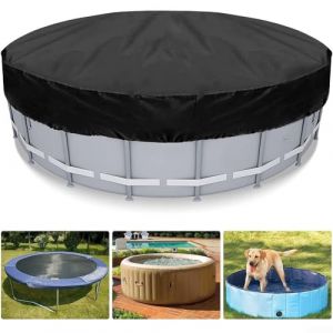 Bâche de piscine fiable pour piscine de 120 cm, protection contre les débris et la poussière (Bealove-eu, neuf)