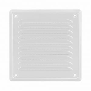 Grille d'aération - Grille Aeration rectangulaire 14x14 cm - Grille Aeration Exterieur - Grille Ventilation - Vétiver métallique - a Grillage pour moustiquaire - Grille Murale en Filet (ADGOsklep, neuf)