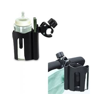 Porte-gobelet Universel pour Poussette, FainFun Porte Biberon Poussette Universel, Porte Gobelet Poussette Universelle, Porte Bouteille pour Poussette, pour Poussette et V&eacute;lo (JUNQIAN, neuf)