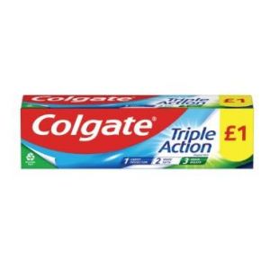 Colgate Dentifrice triple action (WAHSMILE, neuf)
