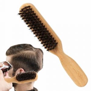 Peigne &Agrave; Barbe En Poils De Sanglier,Lisseur &Agrave; Barbe Pour Hommes - Brosse &Agrave; Moustache, Brosse &Agrave; Barbe, Outil De Toilettage De Barbe, Brosse &Agrave; Cheveux Pour D&eacute;m&ecirc;ler, Lisser, Brosse &Agrave; Barbe En Poils De Sa (wenrrz, neuf)