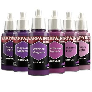 The Army Painter, Warpaints Fanatic Flexible Triad: 6 x 18 ML Acrylic Paint, 6 x 18 ML Peinture Acrylique - pour Peinture de Figurine Warhammer et Donjon et Dragon (The Army Painter, neuf)