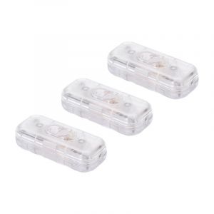 ORION LIGHTSTYLE Interrupteur interm&eacute;diaire - Interrupteur &agrave; tirette - Commutateur pour c&acirc;bles &agrave; 2 et 3 p&ocirc;les - Fonction MARCHE/ARR&Ecirc;T - Bo&icirc;tier - Interrupteur &agrave; bascule - 2A pour lampadaires, lampes (leuchtenoutlet, neuf)