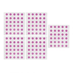 Depisuta 150 Autocollants Solaires Ronds, Patchs &agrave; Couleur Changeante &agrave; Faible Allergie, R&eacute;utilisables pour la Protection Solaire Ext&eacute;rieure (PURPLE) (Wenteru, neuf)