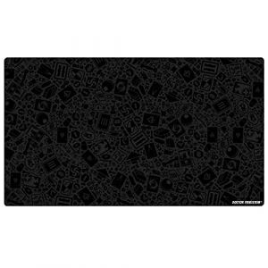 Doctor Frikistein Neoprene Play Mat | Tapis pour Jeux de société, dés et Cartes | 140 x 80 cm | IMPERMÉABLE, ANTIDÉRAPANT et Enroulable (Gaming (Black)) (DOCTOR FRIKISTEIN ®, neuf)