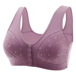 Soutiens-Gorge Fermeture Devant Femme Devant Push Up Sport Brassière Confortable Respirant Soutien Gorge Femme Soutien Gorge Pas Cher Soutien-Gorge De Tous Les Jours (⭐⭐⭐⭐⭐Susenstone(Arrivée dans 5-15 jours), neuf)