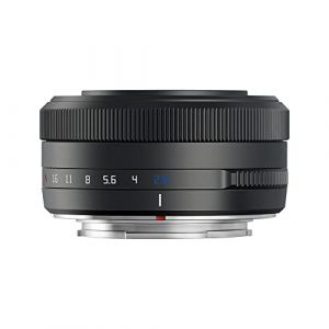 TTArtisan 27mm F2.8 Objectif d'appareil Photo APS-C 27 mm F2.8 Auto Focus 27mm Support de Suivi des Yeux pour Fuji X Mount (Couleur Titane) (One hundred Store, neuf)