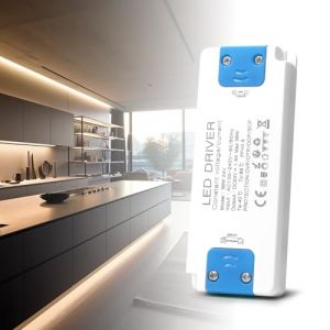BRIMETI Transformateur 220V 24V 36W Alimentation 1.5A Ultra Mince Convertisseur Conducteur 220V AC à 24V DC Transformateur Adaptateur à Basse Tension Constante Convertisseur LED Driver pour Ruban LED (BRIMETI-EU, neuf)
