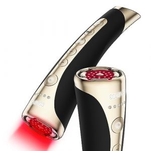 FAQ 103 Diamond - Raffermissement par radiofréquence - Diamants de 0,25 carat - EMS, RF, luminothérapie 8 LED visage - Anti-âge - Masseur visage T-Sonic - Thérapie à lumière rouge (Foreo, neuf)