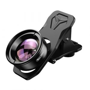 Apexel Objectif pour Smartphone,100mm Objectif Macro Smartphone pour iPhone X/8/8 Plus/7/ Plus, Samsung Galaxy S10/S10 Plus, Huawei et la Plupart (APEXEL FR, neuf)