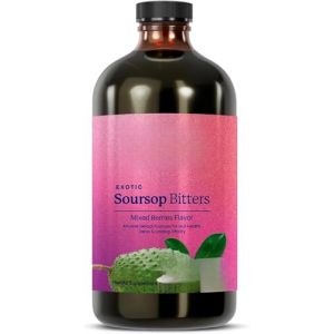 Corossol Bitter Herbal Liquid - Favorise la sant&eacute; intestinale, augmente l'&eacute;nergie et l'immunit&eacute;, soulage les ballonnements et am&eacute;liore la fonction digestive (yushuiyoumaoyiUKshop, neuf)