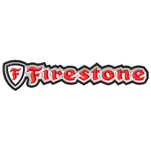 Firestone F Patch Racer Racing Moto Motobike Aufn&auml;her Parche Bordado Patch brod&eacute; &eacute;cusson toppa rimata (Masterpatch, neuf)