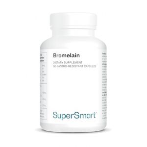 Bromelaïne 500 mg/1000 GDU - Enzyme Anti-Inflammatoire - Extraite de la Tige de l'Ananas - Soutient le Système Immunitaire - Aide à la Digestion et à la Récupération - DrCaps - Vegan - Supersmart (Supersmart SA, neuf)