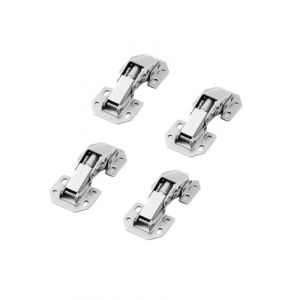KGDUYC Charniere Porte Cuisine - 4 pcs Charniere Porte Placard 90 Degrés Charniere Invisible, Charnières Pour Placards, Charniere de Porte, Charniere Meuble pour Armoires, Armoires, Fenêtres, Meubles (Qertyias OÜ, neuf)