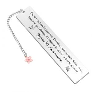Cadeau Femme 50 Ans Cadeau 50 Ans Femme Anniversaire Marque Page Femme Cadeau Anniversaire Femme Cadeaux Anniversaire Femme Cadeau Femme Anniversaire Cadeau Femme 50 Ans Noel Id&eacute;e Cadeau Femme 50 Ans (sidai, neuf)