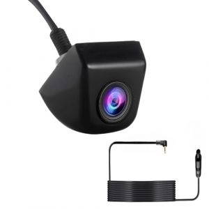 Epronic AHD 1080P Caméra de Recul 4 Pin Caméra de Recul pour Portable Carplay Grand Angle Caméra Arrière de Voiture Soutien Miroir 2,5 mm Mâle à 4 Broches (Epronic-FR, neuf)
