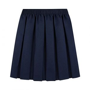 MOLLY MALOU Jupe pour uniforme scolaire pour fille 2–16 ans, bleu marine, 11-12 ans (Home_Crafts, neuf)