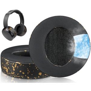 SOULWIT Gel de Refroidissement Mousse Coussin Coussinets pour Sony MDR-XB950 XB950BT XB950B1 XB950N1 XB950AP Over-Ear Casques, avec Mousse d&rsquo;Isolation &agrave; M&eacute;moire de Bruit (SoloWIT Store, neuf)