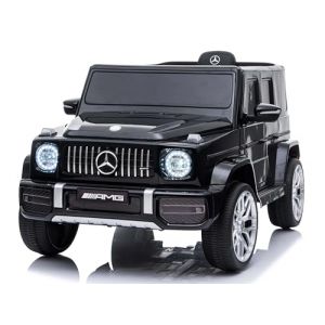 Voiture &eacute;lectrique Enfants Mercedes G Classe 2025, Noire, Batterie Lithium, v&eacute;hicule Electrique pour Enfants 3-5 Ans avec t&eacute;l&eacute;commande 2,4 GHz, MP3/USB/Bluetooth, Suspension Avant et arri&egrave;re (BeneoShop, neuf)