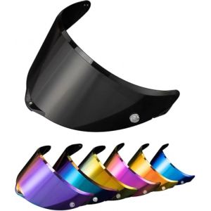 PSLER Visière de Casque pour AGV Pista GP RR Pista GPR CORSA-R RACE 3 RACE 2, Visière Teintée pour Casque Moto Accessoires(Noir Profond) (ohhmotor88, neuf)